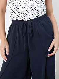 Petite Tulip Leg Pant in Crepe 4000009588