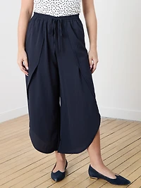 Petite Tulip Leg Pant in Crepe 4000009588