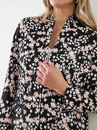 Satin Back Crepe Topper