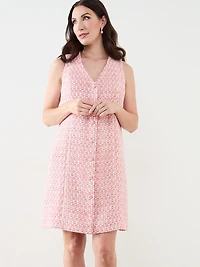 Tweed A-Line Dress