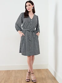 Button Front Dress