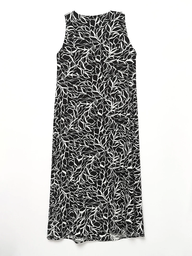 Button Front Midi-Dress