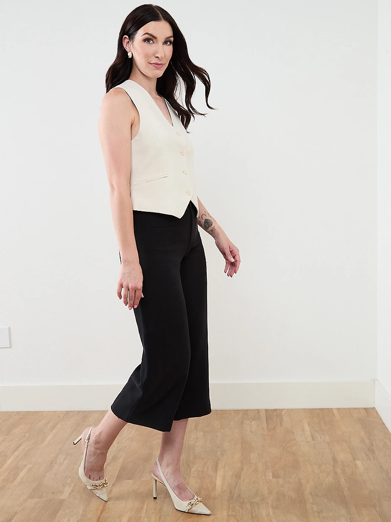 Button Front Vest