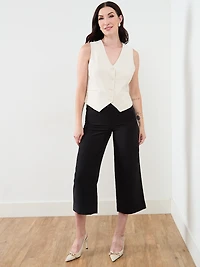 Button Front Vest