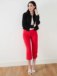 Crop Jacket in Black