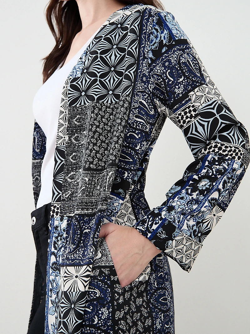 Patchwork Print Topper
