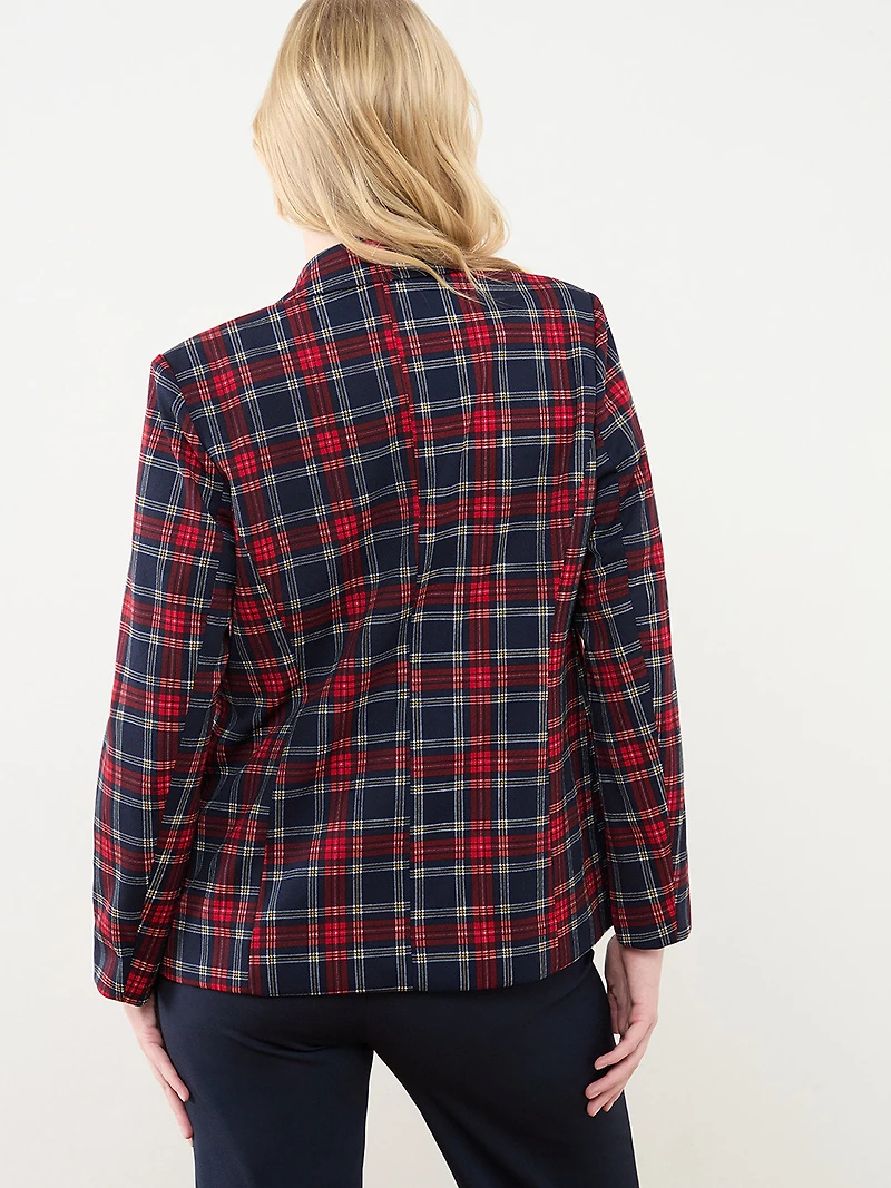 The Executive Plaid Blazer