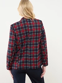 The Executive Plaid Blazer