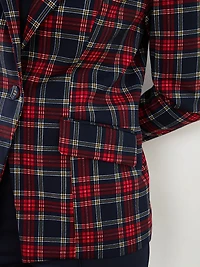The Executive Plaid Blazer