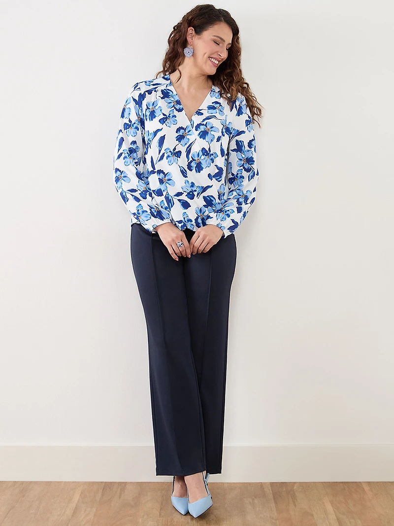 Wrap Front Blouse