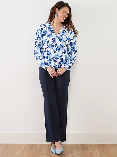 Wrap Front Blouse