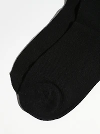 Black Crew Socks