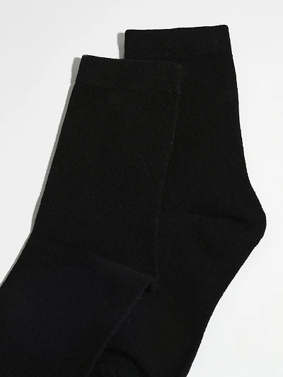 Black Crew Socks