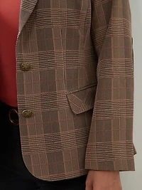 Editor's Autumn Plaid Blazer