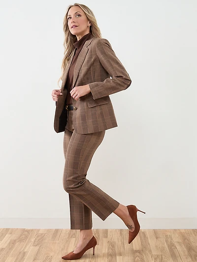 Editor's Autumn Plaid Blazer