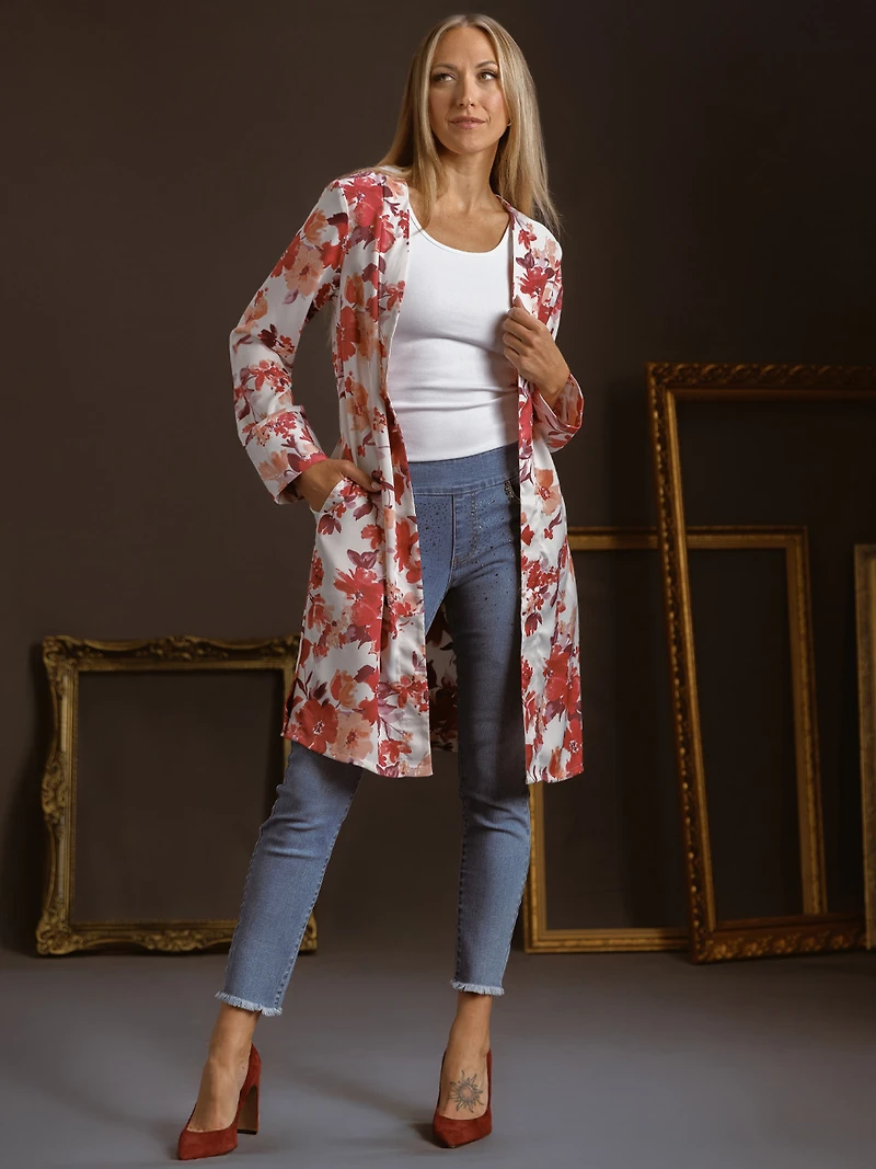 Floral Print Topper