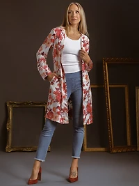 Floral Print Topper