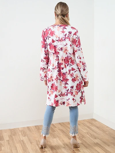 Floral Print Topper
