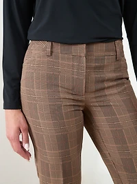 Leah Ankle Pant in Autumn Plaid