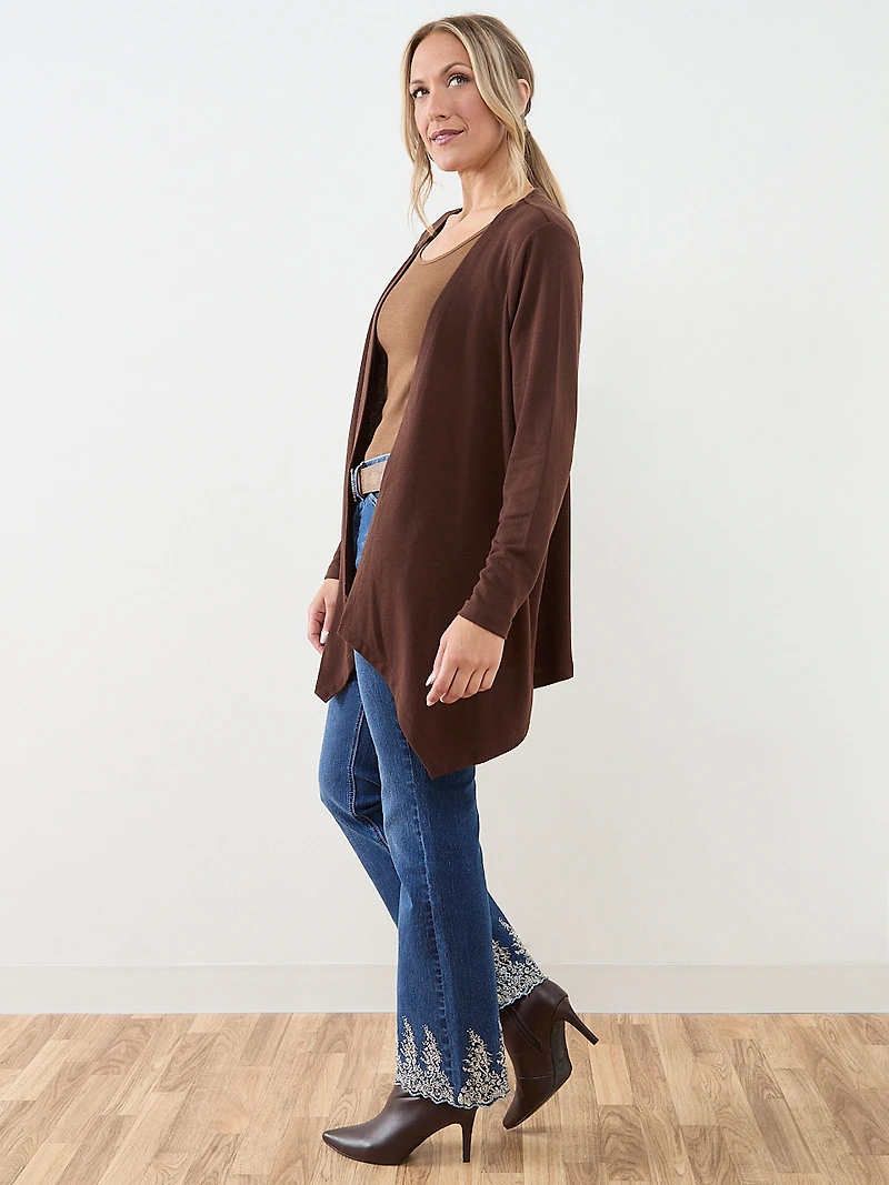 Open-Front Lightweight Topper