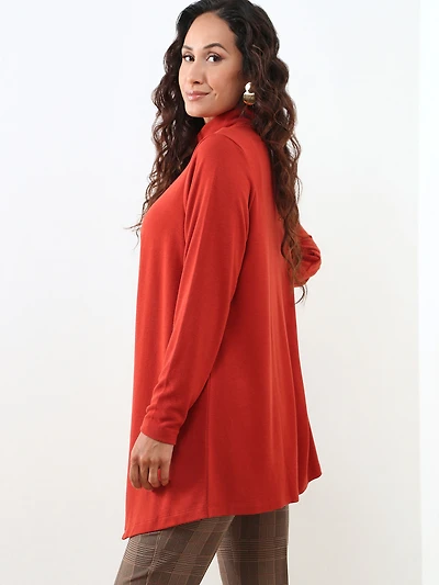 Petite Open Front Light Weight Topper