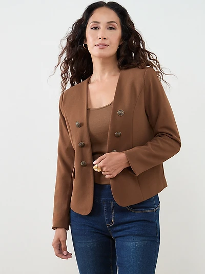 Scuba Crepe Blazer