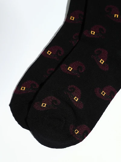 Witch Hat Crew Socks