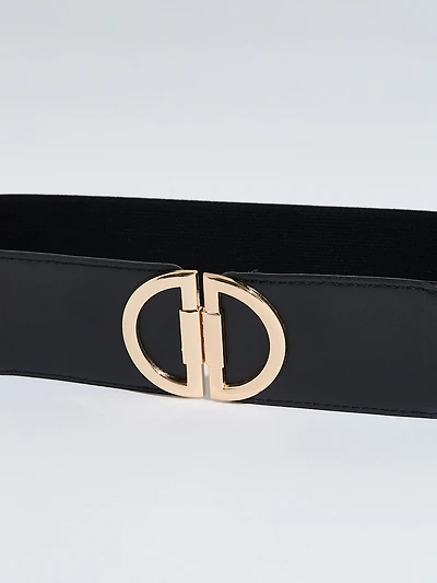 D-Buckle Stretch Belt