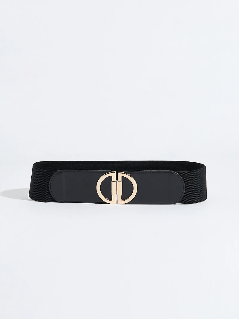 D-Buckle Stretch Belt