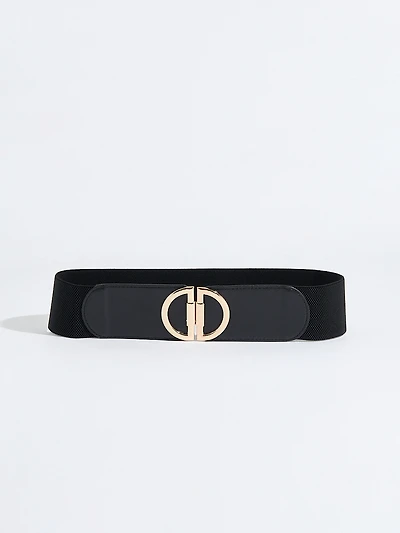 D-Buckle Stretch Belt