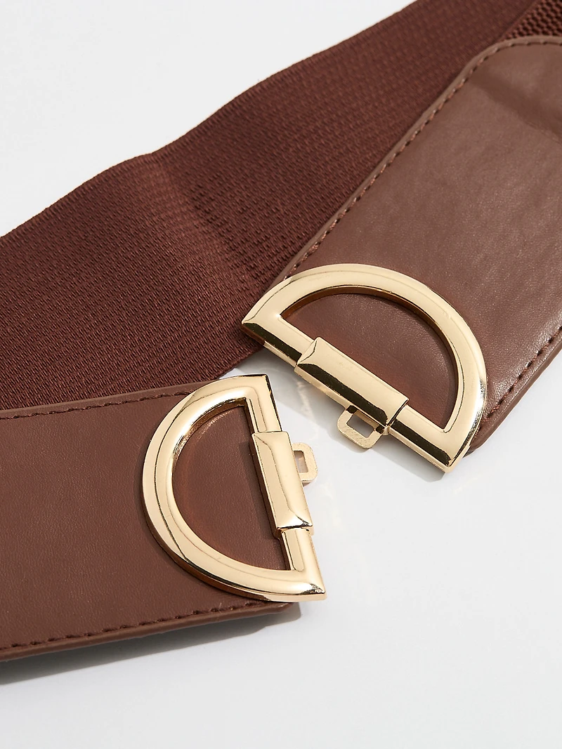 D-Buckle-Stretch Belt
