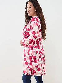 Petite Floral Print Topper