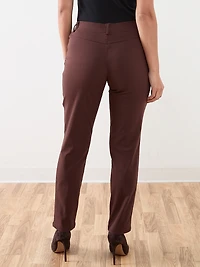 Emily Micro-Twill Slim Leg Pant
