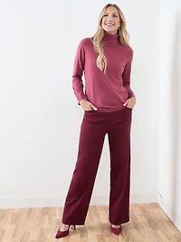 Essential Long Sleeve Soft Turtleneck Sweater