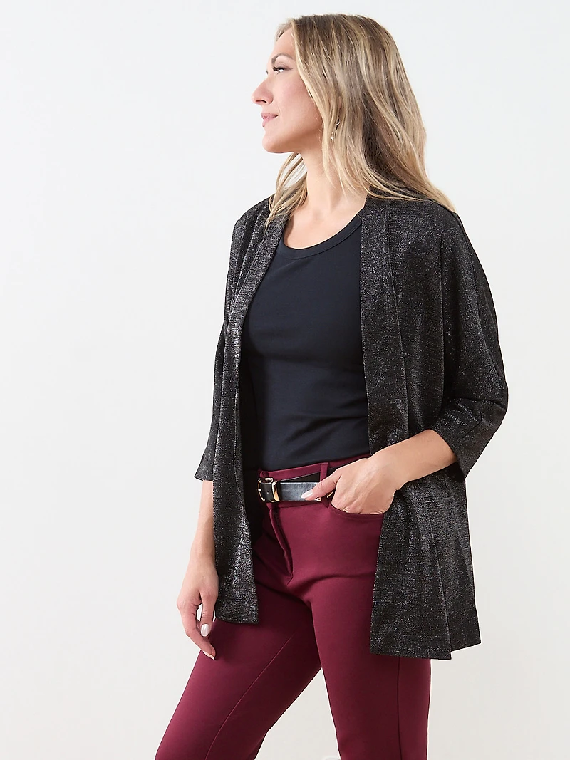 Lightweight Shimmer Cardigan