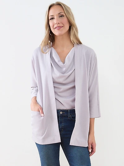 Lightweight Shimmering Cardigan