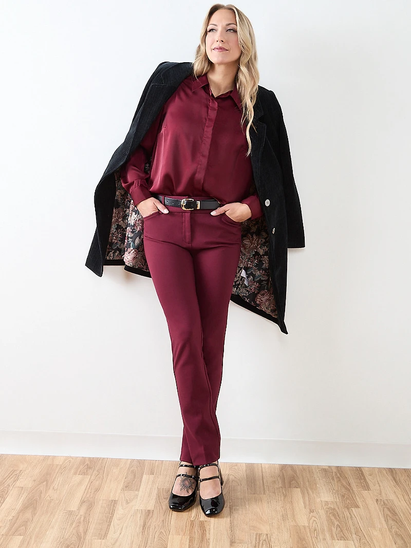 Luxe Corduroy Top Coat