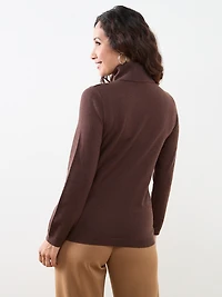 Petite Essential Soft Knit Turtleneck Sweater