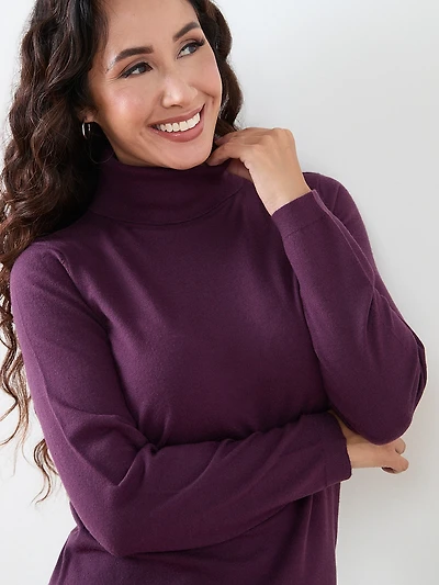 Petite Essential Soft Turtleneck Sweater