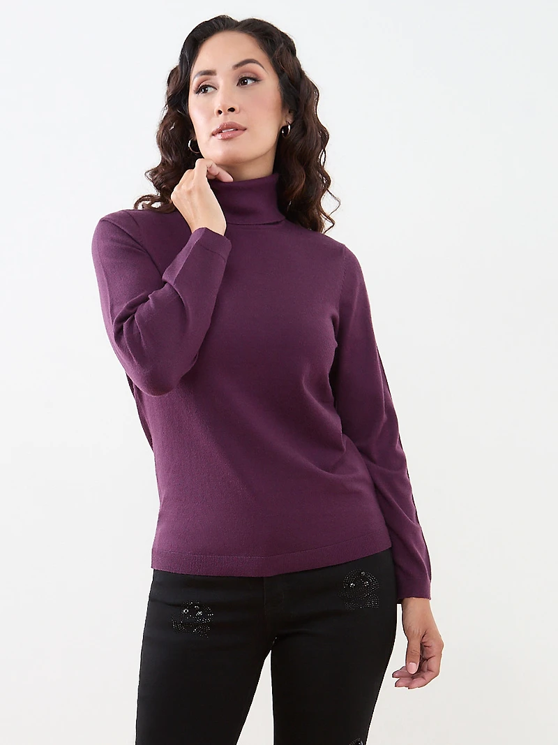 Petite Essential Soft Turtleneck Sweater