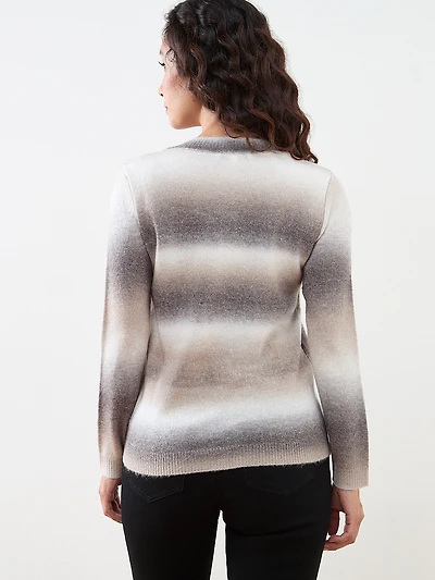 Petite Spacedye Pullover