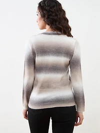 Petite Spacedye Pullover