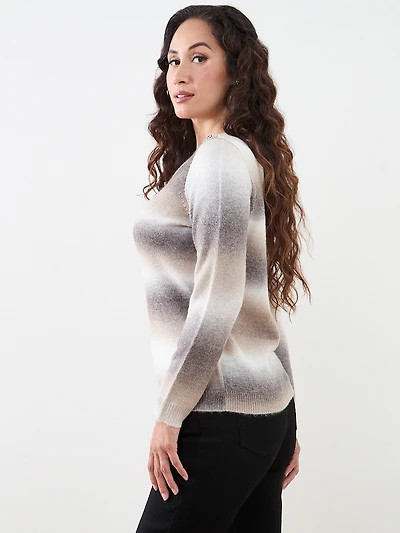 Petite Spacedye Pullover