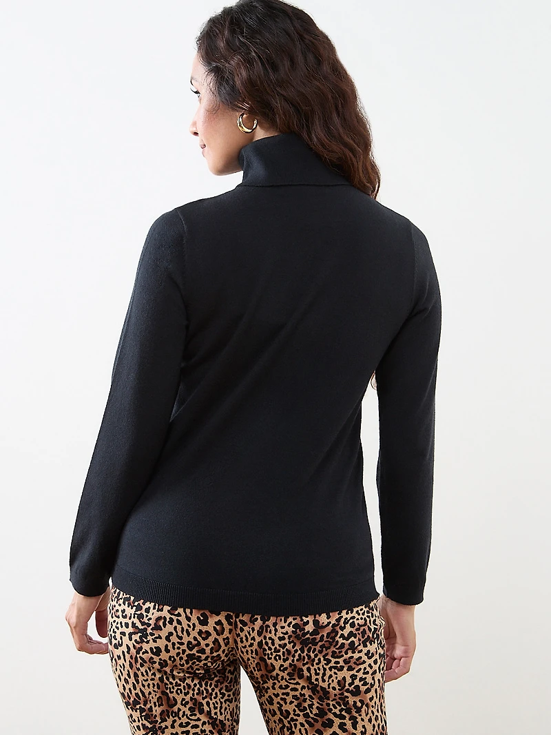 Petite Soft Essential Turtleneck Sweater