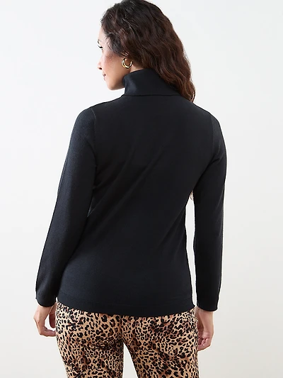 Petite Soft Essential Turtleneck Sweater