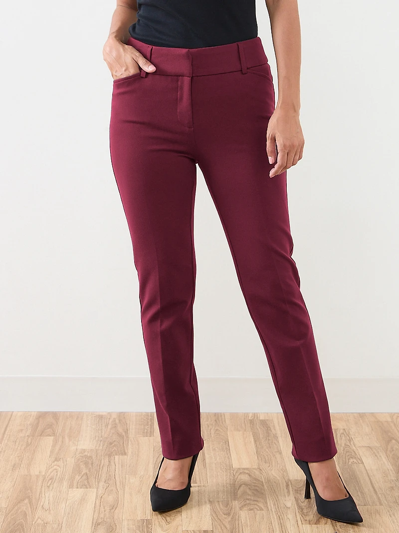 Quinn Ponte Slim Leg Pant