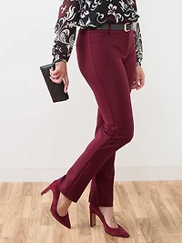 Quinn Ponte Slim Leg Pant