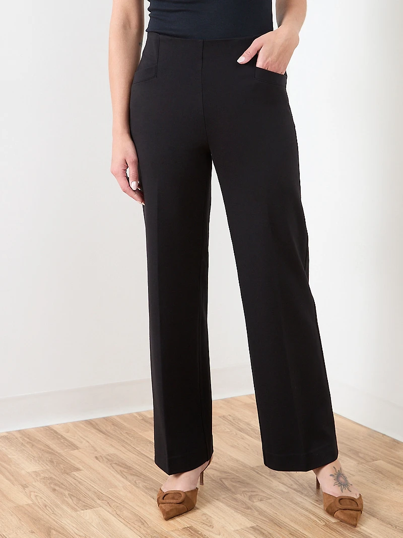 Tonia Ponte Wide Leg Pant