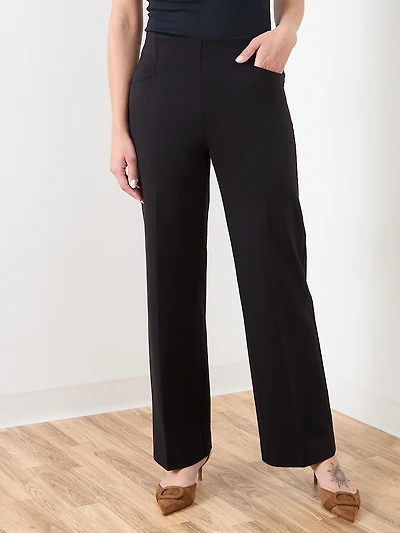 Tonia Ponte Wide Leg Pant
