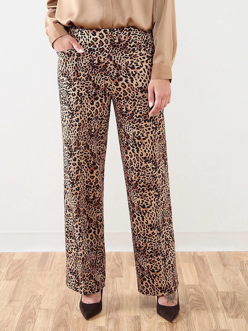 Tonia Ponte Wide Leg Pants